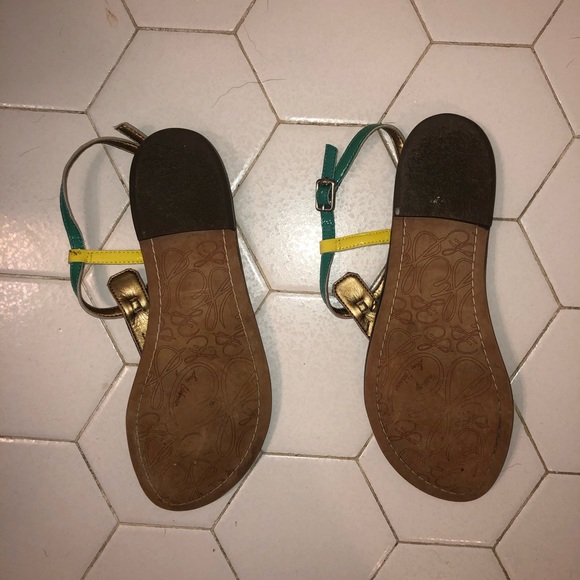 Sam Edelman Color Block Sandals - Picture 2 of 3